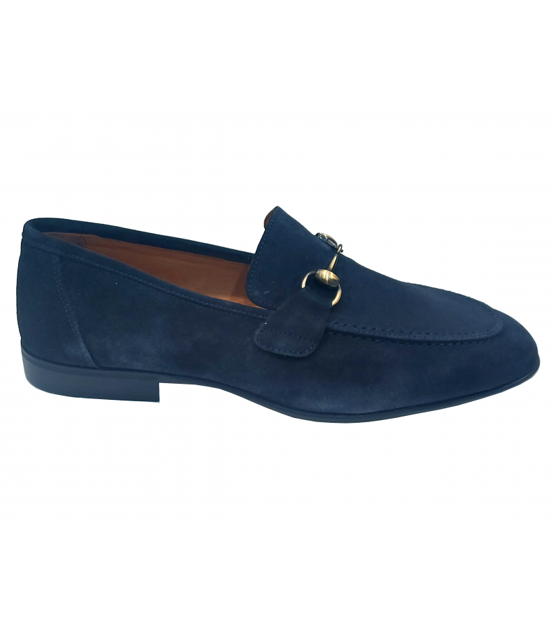 Philippe Lang - 7171052C Navy Suede